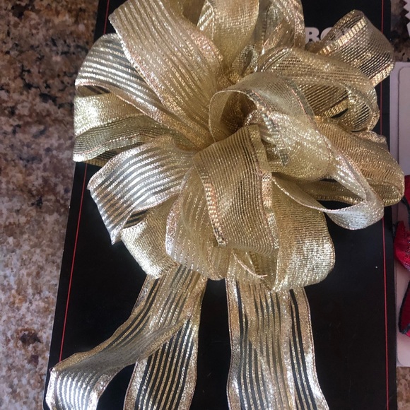 Christmas bows set of 5 - Picture 2 of 3